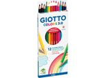 Pastelli Colori 3.0 12 Colori 276600 Giotto