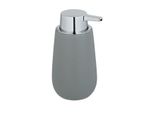 Wenko Dispenser Sapone Badi Grigio 320 Ml Pompa Ceramica Dispenser Liquidi Wc