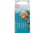 Aghi Da Ricamo Prym Con Sp. St 24 0,80 X 37 Mm Color Argento