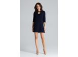 Lenitif Mini Abito Donna Hellerence Blu Scuro Xl