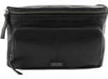 Spikes & Sparrow Pelle Marsupio Bronco Beltbag Black Nero
