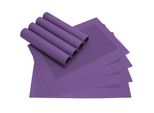Tovaglietta Borda 8 Pezzi Viola Viola Tovaglietta Come Decorazione Della Tavola