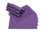 Tovaglietta Borda Viola Viola Come Decorazione Per La Tavola