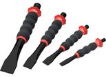 Vigor V6220/4 Set Di Scalpelli Piatti ∙Numero Di Utensili: 4