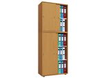 Armadio Ufficio Lona Libro L. 70 X A. 184 X P. 37 Cm