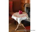 Vervaco Set Di Ricami Per Tovaglie Stampate "Christmassy"", Ricamo Disegnato"