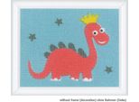 Kit Ricamo Vervaco "Dinosauro"", Disegno Di Ricamo Disegnato"