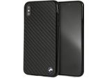 Etui Custodia Rigida Bmw Bmhci65Mbc Iphone Xs Max Czarny/Nero Siganture-Carbonio