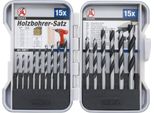 Bgs Set Di Punte Per Legno Fai Da Te 3 - 10 Mm 15 Pezzi