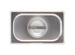 Coperchio Per Contenitore Per Alimenti Gn 1/4 Con Manico In Acciaio Inox Blanco