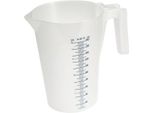 Lauterjung Messbecher Polypropylen, Skala, Inhalt: 2,00 Liter