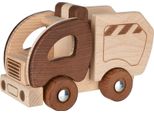 Goki 55889 Goki Nature Pattumiera, 15 X 8,5 X 10 Cm, Legno, Naturale/Marrone