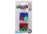 Gioco Di Destrezza Viola/Rosso 5 Cm 2 Pezzi