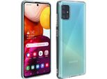 Avizar, Custodia In Gel, Cover Posteriore Per Samsung Galaxy A51, Custodia Smerigliata, Trasparente