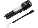 Brennenstuhl 1178690 Torcia Elettrica Nera, Grigia Torcia A Spinta Led