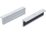 Bgs 9282 | Morsa A Ganasce Protettive | 2 Pezzi | Alluminio | Larghezza 125 Mm | Con Magnete | Alluminio | Ganasce Protettive