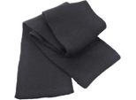 Result Classic Sciarpa Termica Invernale A Maglia Da Uomo BC875 (Taglia Unica) (Grigio Antracite)