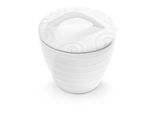 Ceramica Gmundner Zuccheriera Bianca Fiammata Gourmet (Ø 9 Cm)