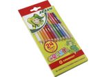 Jolly 3000-0503 12 Jolly Supersticks Crazy Buntstifte Farbsortiert