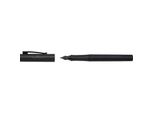 Faber-Castell 140960 FABER-CASTELL Penna Stilografica Grip Edition, Tutto Nero, M
