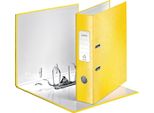 Leitz 1005-00-16 Cartella Leitz Wow, 180 Gradi, Din A4, 80 Mm, Giallo