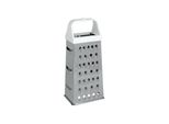 Metaltex 194-607010 Grattugia Quadrata, Inox, Abs 21,4 Cm, Argento