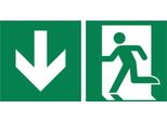 Hinweisschild Notausgang 30X15Cm Hart-Pvc