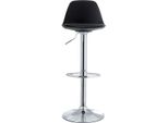 Paperflow THBOBBA.35.01 Sgabello Da Bar Bobba 2 Posti Nero