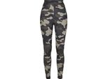 Urban Classics Donna - Leggings Tecnici A Vita Alta Scuri - Xl