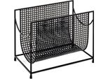 Haku MöBel Portariviste Nero - Metallo, L/H/D: 37X30X22 Cm
