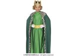 Costume Da Re Magio Per Bambino In Verde Taglia 98 - 146, Taglia:128/134