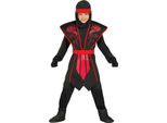 Costume Da Ninja Ombra Per Bambini Taglia 110 - 146, Taglia:140/146