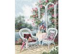 Luca-S Set Punto Croce "Victorian Memories"; Schema Di Conteggio, 28,5X35,5Cm