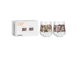Ritzenhoff Gin-Tumbler Schattenfauna 2Er-Set 002, Gin-Becher, Maggie Enterrios, Kristallglas, 710 Ml, 3701002