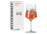 Ritzenhoff Aperol-Glas Sommerrausch Aperizzo 006, Olaf Hajek, Kristallglas, 544 Ml, 2841006
