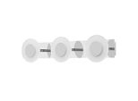 Ledvance Lampada Da Bagno Smart Led Cromo, 21W, 2100LM, 3000-6500K, 52Cm, IP44, Applique Orbis Wave, Lampada Da Bagno Con Tecnologia Wifi, Dimmerabile, Controllabile Tramite App E Assistente Vocale