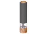 5Five Simply Smart | Macinapepe Elettrico - Colore Moderno - Grigio - Con Illuminazione A Led - Macina Ceramica - Macina