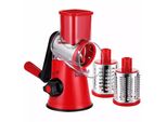 Kinghoff Grattugia A Tamburo Rotante Per Verdure, Formaggi, Frutta Secca KH1651