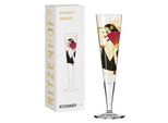 Ritzenhoff Champagnerglas Goldnacht 028, Samy Halim, Kristallglas, 205 Ml, 1071028