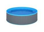 Piscina Per Bambini 350X90 Cm Grigio