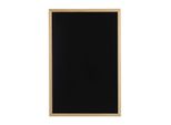 Zeller Lavagna Magnetica Con Gesso, Metallo, Cornice In Legno Di Pino 40X60Cm