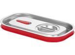 Hendi Coperchio Gastronorm Con Bordo In Silicone, Linea Cucina, Gn 1/4, 265X162 Mm