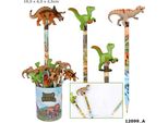 Matita Dino World Con Topper A Forma Di Dino