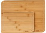 5 Five Simply Smart - 2Er-Set Schneidebretter Bambus