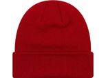 New Era Manchester United Fc Youth Red Cuff Knit Beanie Taglia 2 - 5 Anni