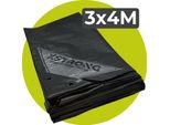 Xstrong Home 90 Telone 3X4 Nero Impermeabile Super Resistente Con Occhielli