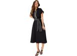 Principles - Cintura Per Abito Midi Da Donna DH7359 (42 It) (Nero)