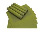 Tovaglietta Borda 8 Pezzi Verde Oliva Tovaglietta Come Decorazione Da Tavola