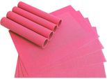 Tovaglietta Borda 8 Pezzi Rosa Tovaglietta Come Decorazione Della Tavola