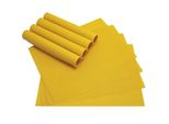 Tovaglietta Borda 8 Pezzi Giallo Tovaglietta Come Decorazione Della Tavola